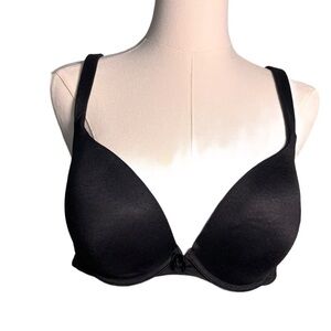 COPY - Cacique Black Underwire Full Coverage Bra 40C